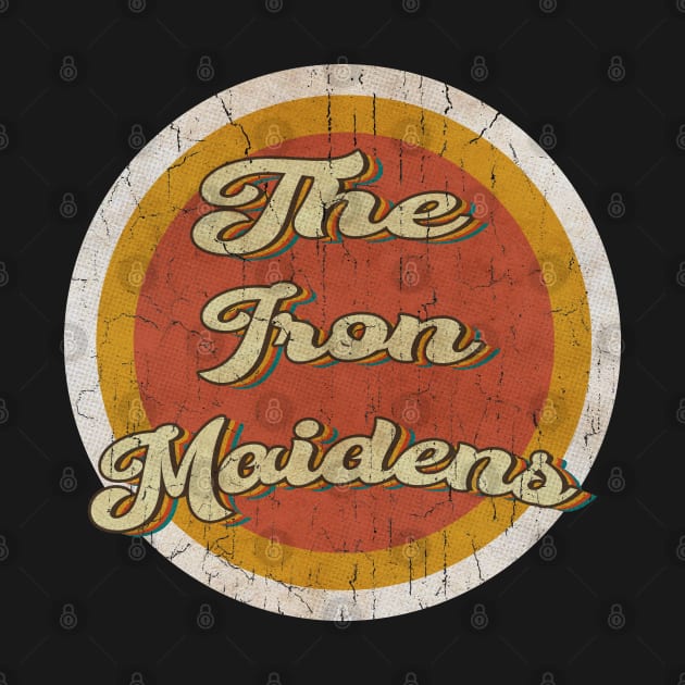 circle vintage The Iron Maidens by KewanAlasStore