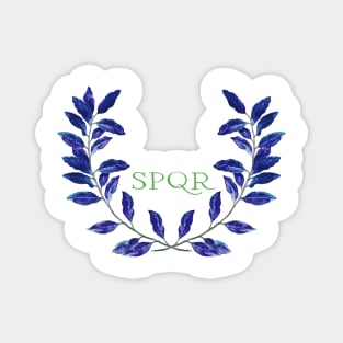 rome SPQR laurel wreath Magnet