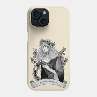 Witchy Herbarium, Myrtle Phone Case