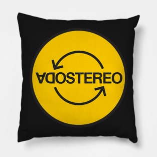 Soda Stereo T-shirt Yellow Pillow