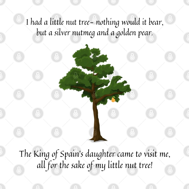 I had a little nut tree nursery rhyme by firstsapling@gmail.com