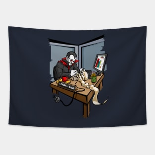 AcCOUNTant Dracula Tapestry