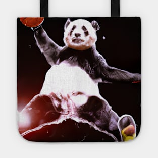 Basketball Dunk Panda Tote