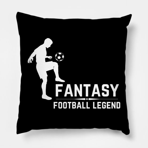 Fantasy Football Legend Pillow by NICHE&NICHE