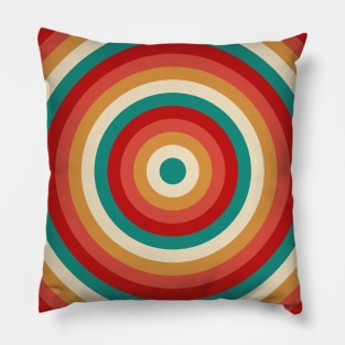 Pop Mod Circles #1 Pillow