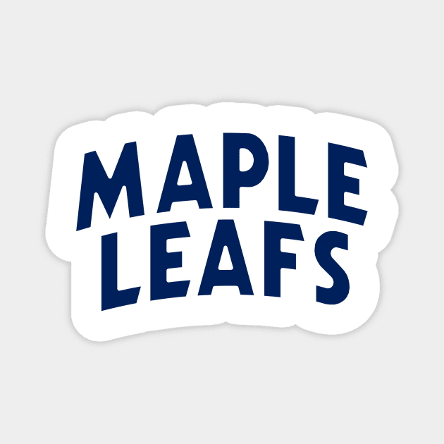 Maple Leafs Magnet by teakatir