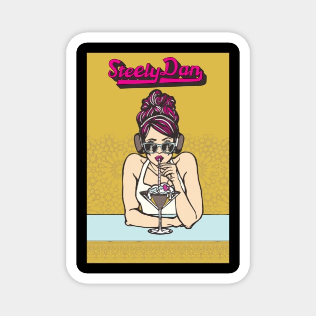 Retro steely dan Magnet by TxZuan