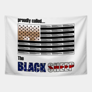 BLACK SHEEP Front Tapestry