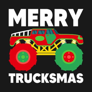 Christmas. Merry Trucksmas 18 T-Shirt