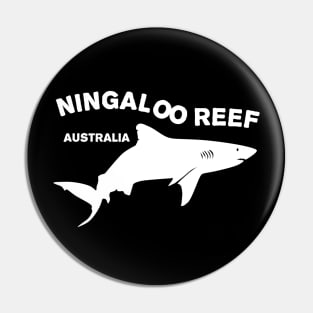 Shark Diving Ningaloo Reef - Australia Pin