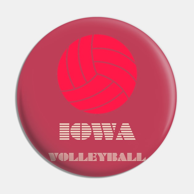 Iowa volleyball Pin by Grigory