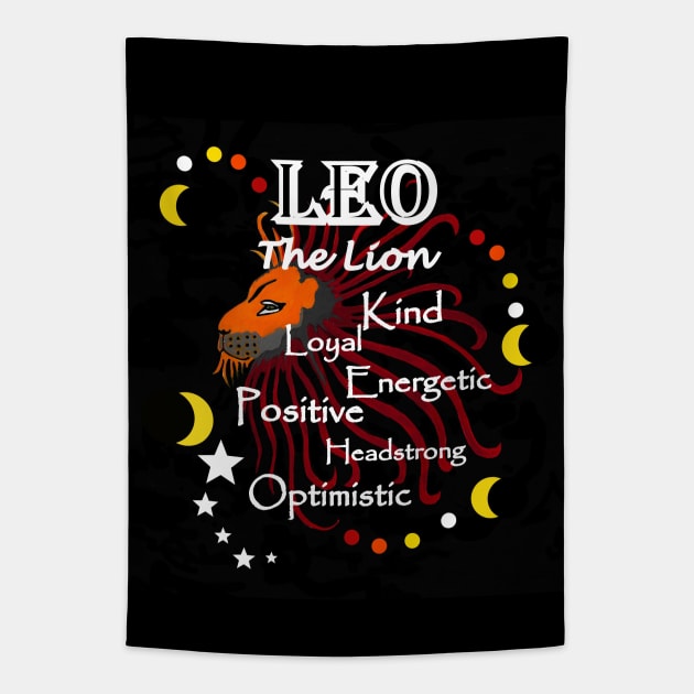 Leo The Lion Tapestry by SartorisArt1