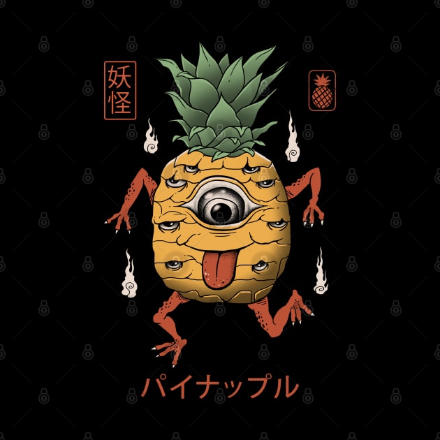 Yokai Pineapple by Vincent Trinidad Art