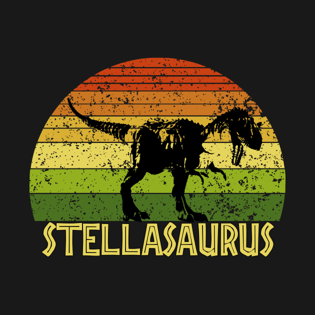 Stellasaurus Stella saurus dinosaur by Kerlem