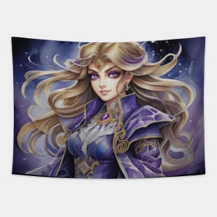 Anime-Infused Delight: Rare Dark Magician Girl Abystyle Art Tapestry