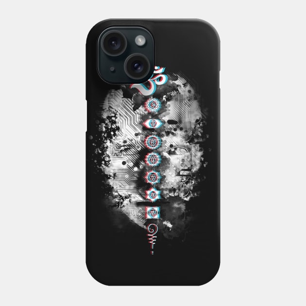 Chakra Phone Case by etzantho