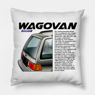 4th GEN CIVIC SHUTTLE WAGOVAN Pillow