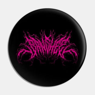 BANSHEE METAL LOGO Pin