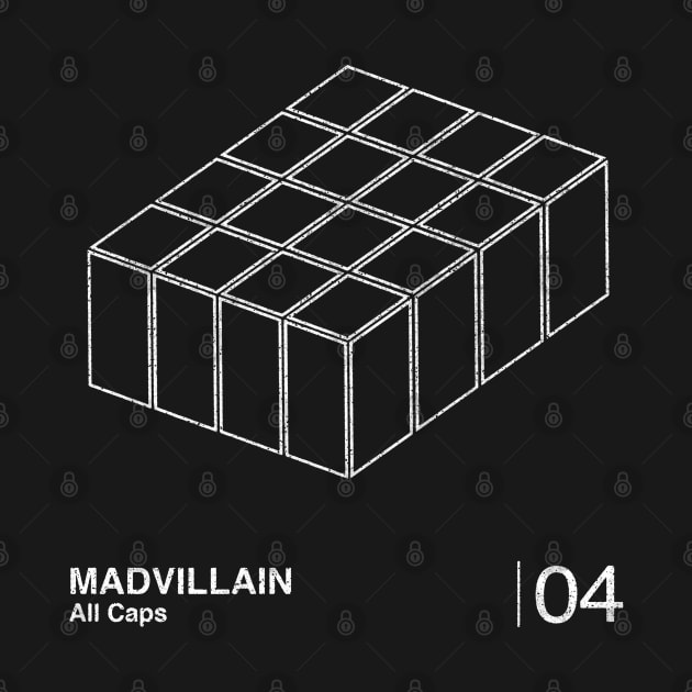 MADVILLAIN All Caps / Minimalist Graphic Design Fan Artwork Tribute by saudade