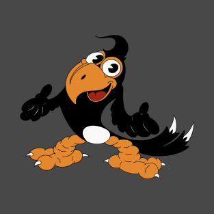 Cartoon Magpie T-Shirt