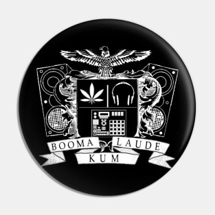 Booma Kum Laude (White) Pin