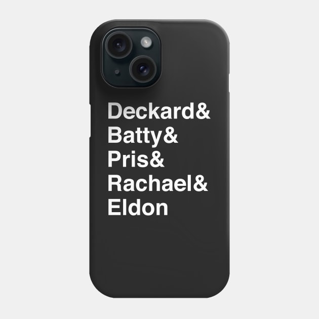 Blade Helvetica Phone Case by Woah_Jonny