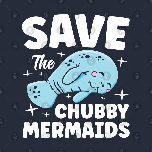 Save The Chubby Mermaids Manatee by AngelBeez29