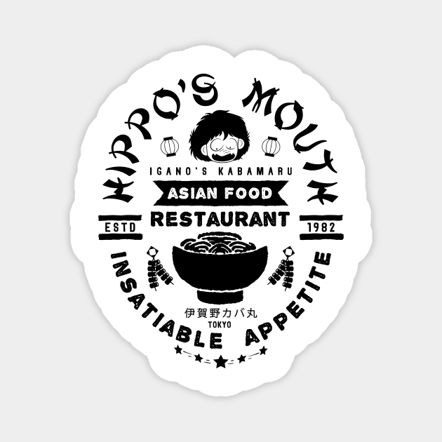 Hippo's Mouth Magnet by manospd