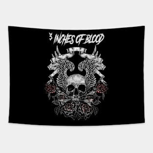 3 INCHES OF BLOOD MERCH VTG Tapestry