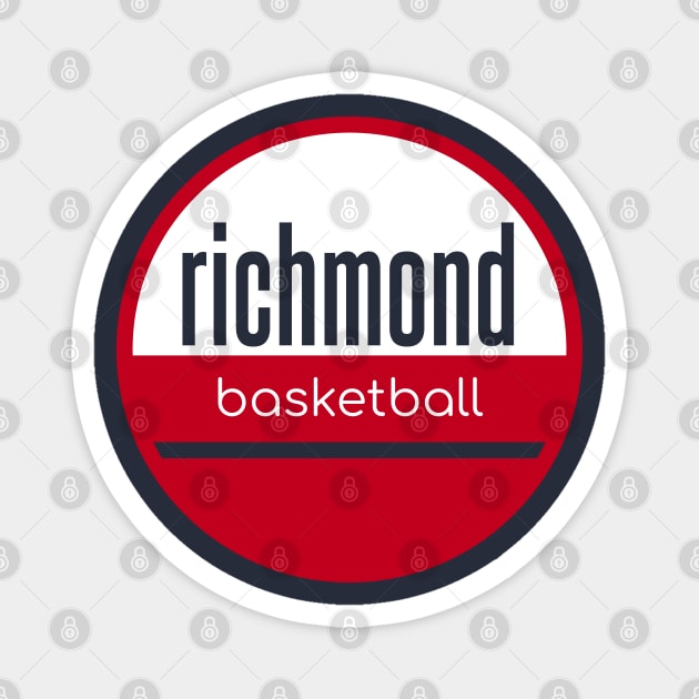 richmond basketball Magnet by BVHstudio