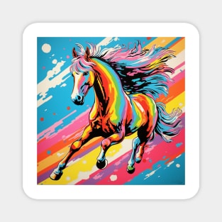 Pride Horse Pop Art Magnet