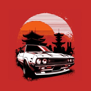 Vintage, classic 2000GTR race car style T-Shirt