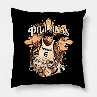 Jordan Clarkson Art Pillow