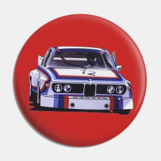 1980 Vintage Touring Car Story ADRENALIN Pin