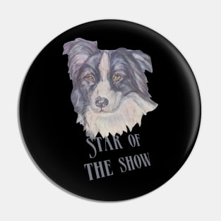 Star of the Show, Border Collie Pin