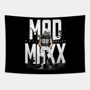 Maxx Crosby Las Vegas Mad Maxx Tapestry