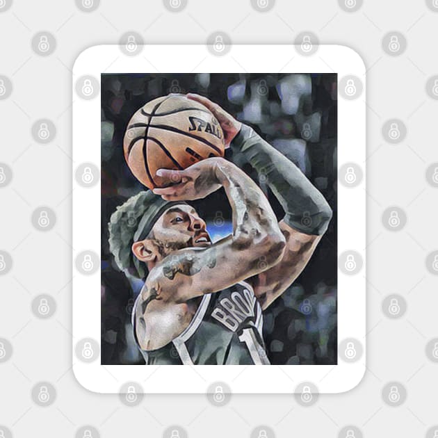 kyrie irving Magnet by sepuloh