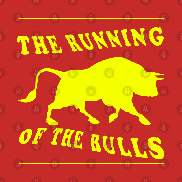 The Running of the Bulls by Lyvershop