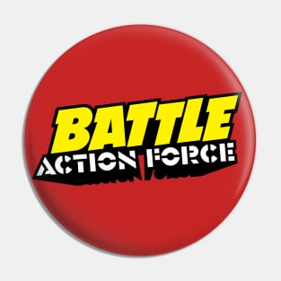 Battle Action Force 1985 annual logo Pin