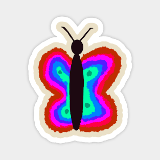 Colorful Butterfly Magnet