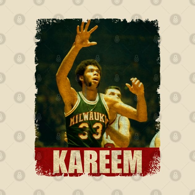 Kareem Abdul Jabbar - NEW RETRO STYLE by FREEDOM FIGHTER PROD