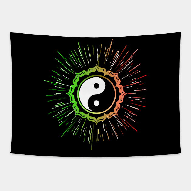 Yin and Yang N°7 Tapestry by couleur365