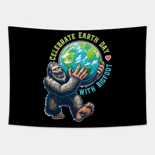 Bigfoot Earth Day Celebration - Big Footprint Environmental Tapestry