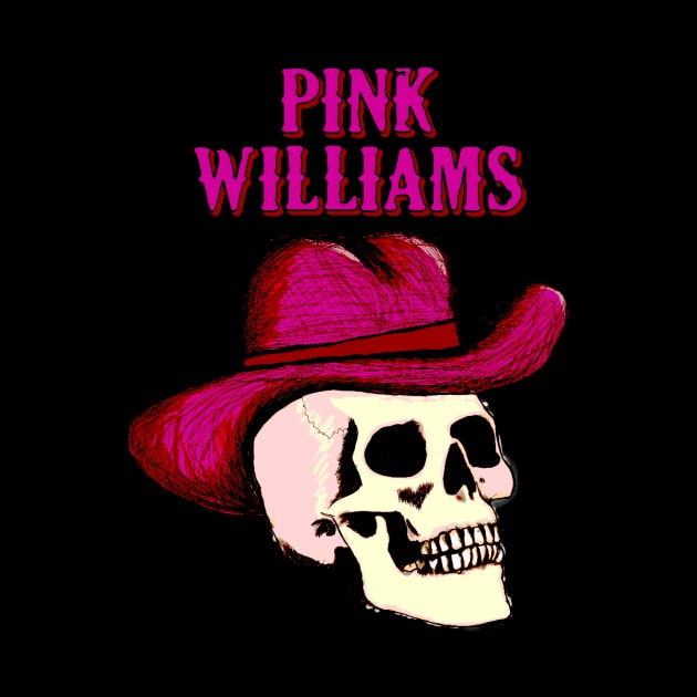 “SPOOKY COUNTRY” Pink Cowboy Skull by Pink's Mercantile  