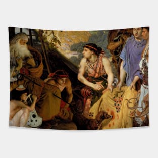 The Coat of Many Colours by Ford Madox Brown Tapestry