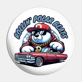 Cool Bear & Cool Car Pin