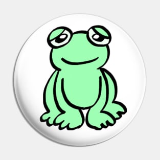 Dollar store frog toy Pin