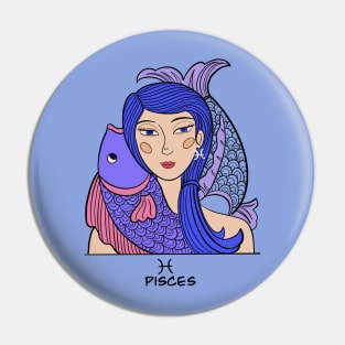 Pisces Constellation: Creative And Intuitive | Astrology Art Pin