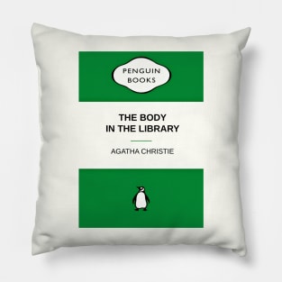 The Body in the Library by Agatha Christie Pillow