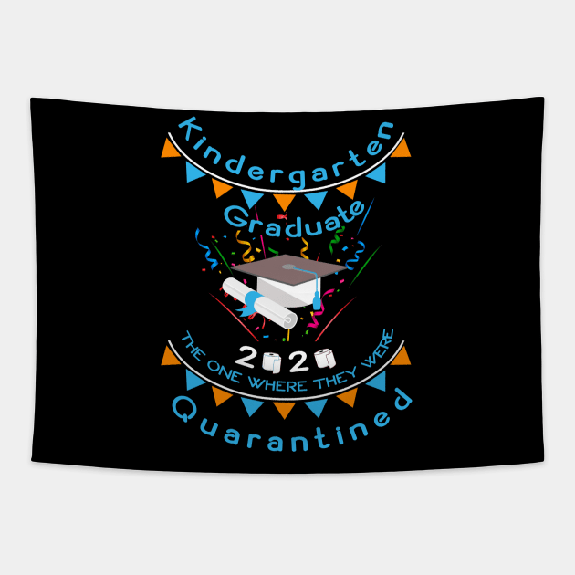 Kindergarten Graduate 2020 Tapestry by BaronBoutiquesStore